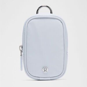 Lululemon Athletica Light Blue Key & Card Holder